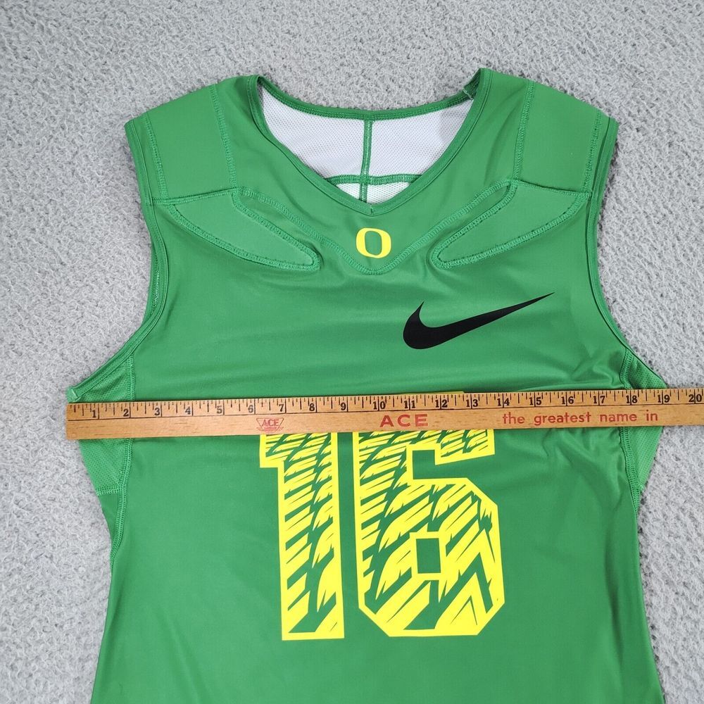 Nike Oregon Ducks Football Shirt Large Padded Digital Vapor Speed 826498 NEW - Picture 10 of 16